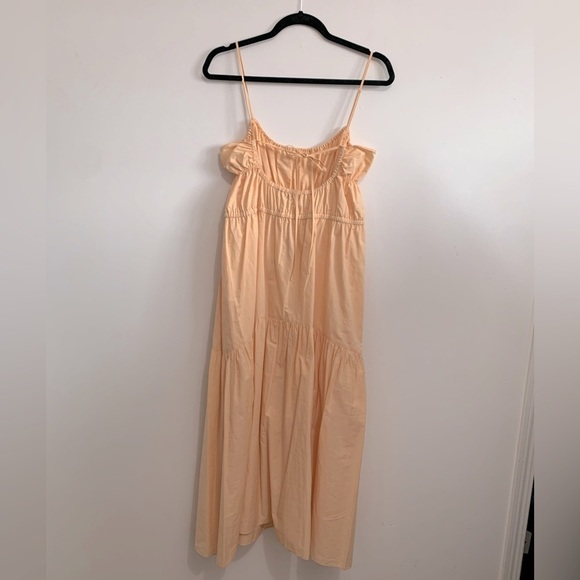 BNWT Vince Women's Tie Back Cami Dress size M retail $495 - Picture 4 of 6